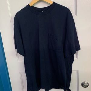 Uniqlo Navy Oversized Tee Shirt